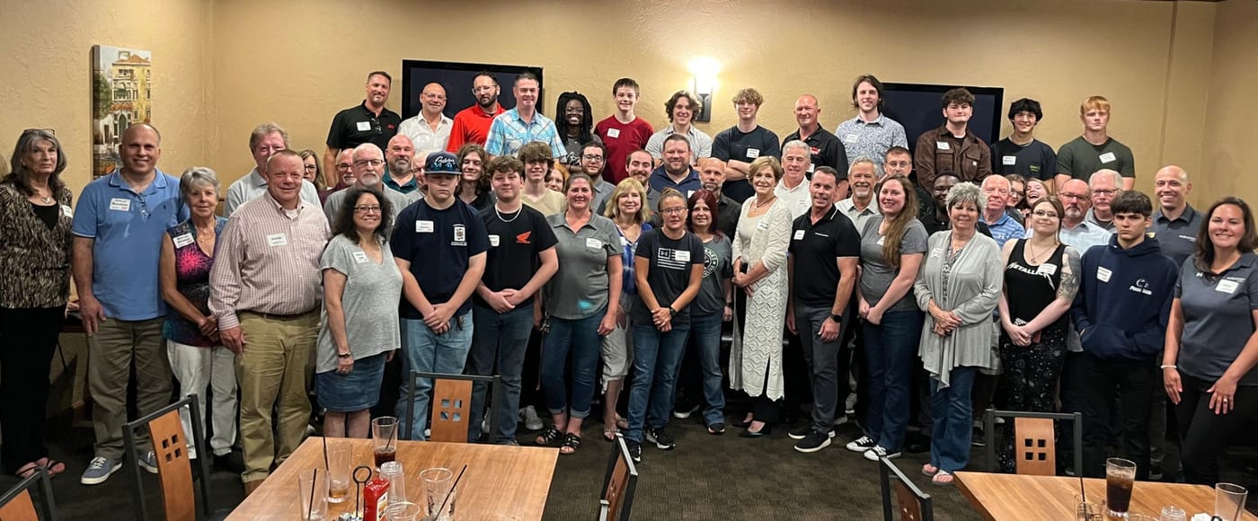 The Mott family Ace hardware team and the Aubuchon team celebrating the acquisition!