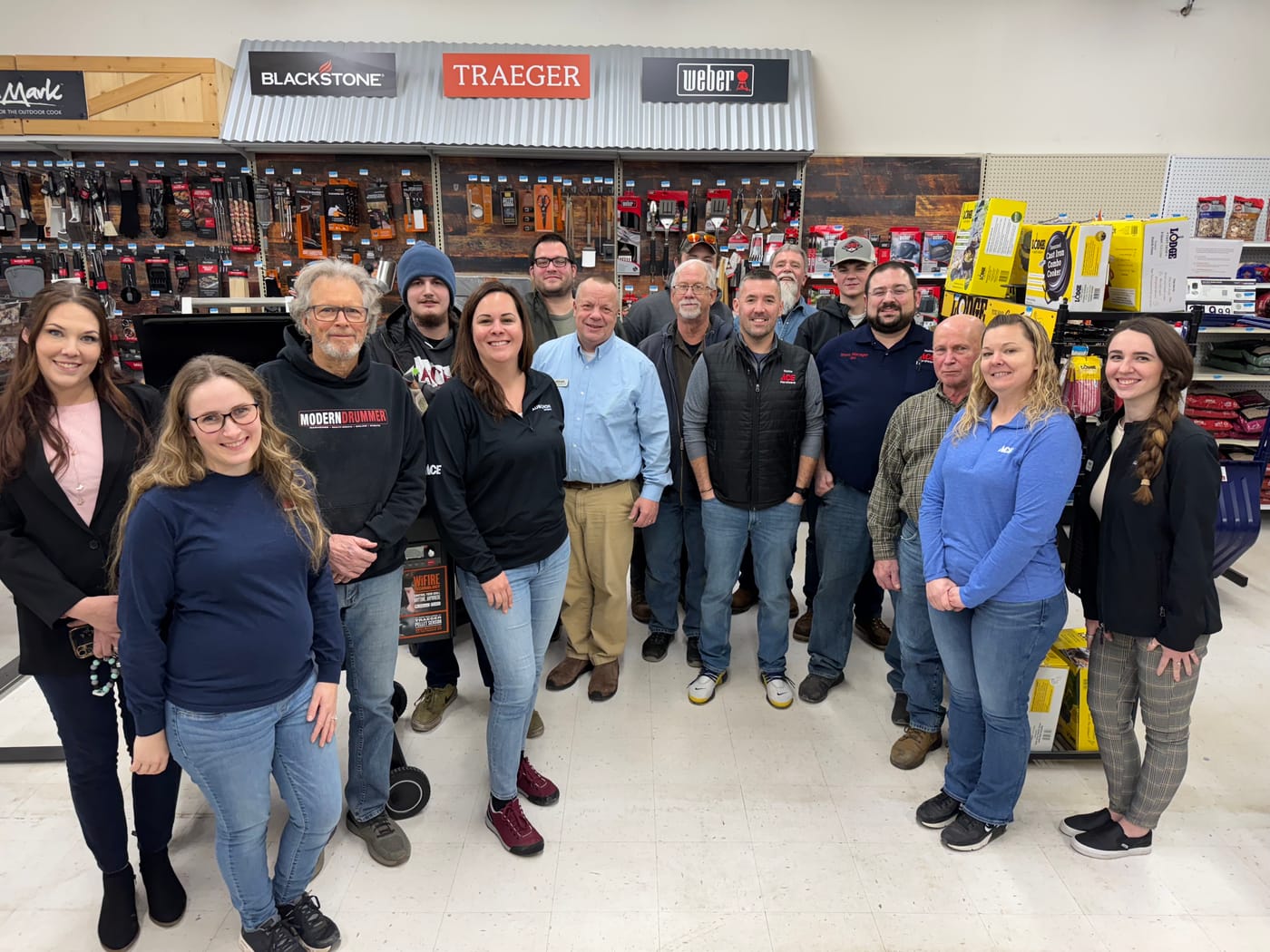 The Cobleskill, NY team and the Aubuchon team celebrating the acquisition!