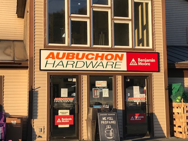 Retiring Husband and Wife Sell their Hardware Store to the Aubuchon Company